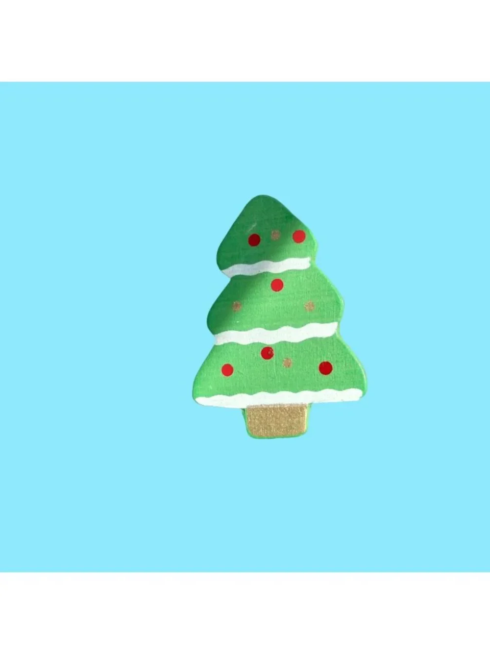 Christmas Tree Pin Brooch Vintage Holiday Holiday Cabin Rustic Wooden Lodge